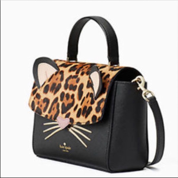 Kate Spade Leopard Kerrie Crossbody Bag, Purse - Picture 2 of 8